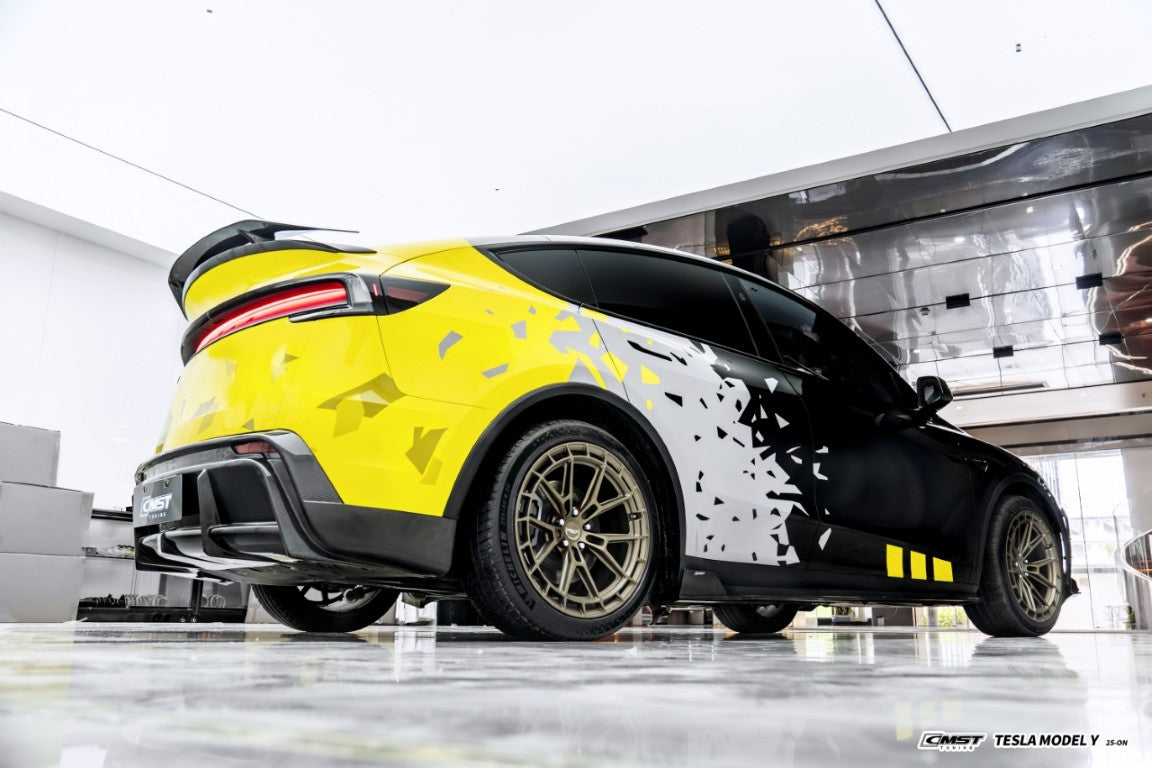 CMST Tuning V1 Rear Diffuser for Tesla Model Y Juniper 2026-ON Carbon Fiber / FRP