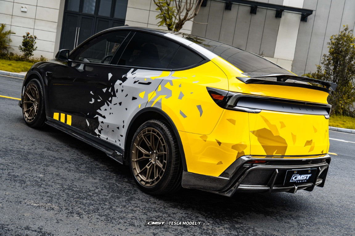 CMST Tuning V1 Rear Diffuser for Tesla Model Y Juniper 2026-ON Carbon Fiber / FRP
