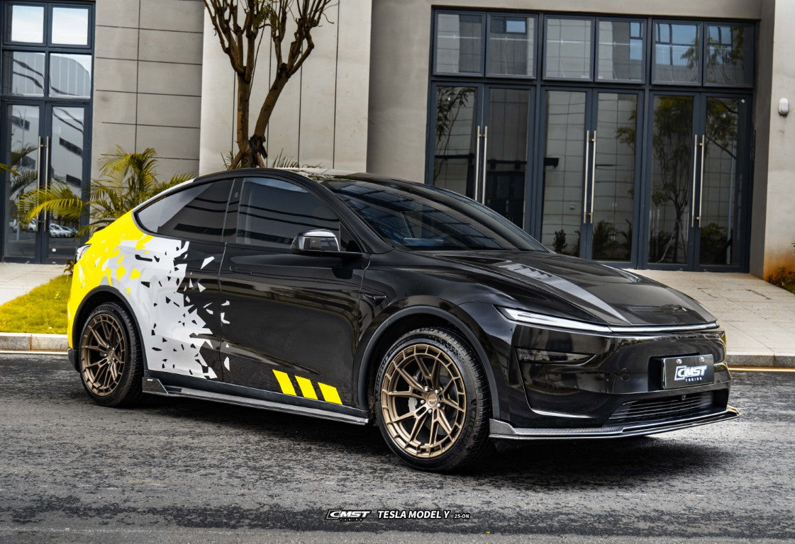 CMST Tuning V1 Side Skirts for Tesla Model Y Juniper 2026-ON Carbon Fiber / FRP