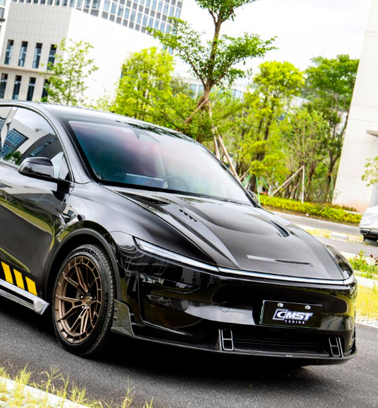 CMST Tuning V2 Front Lip for Tesla Model Y Juniper 2026-ON Carbon Fiber / FRP