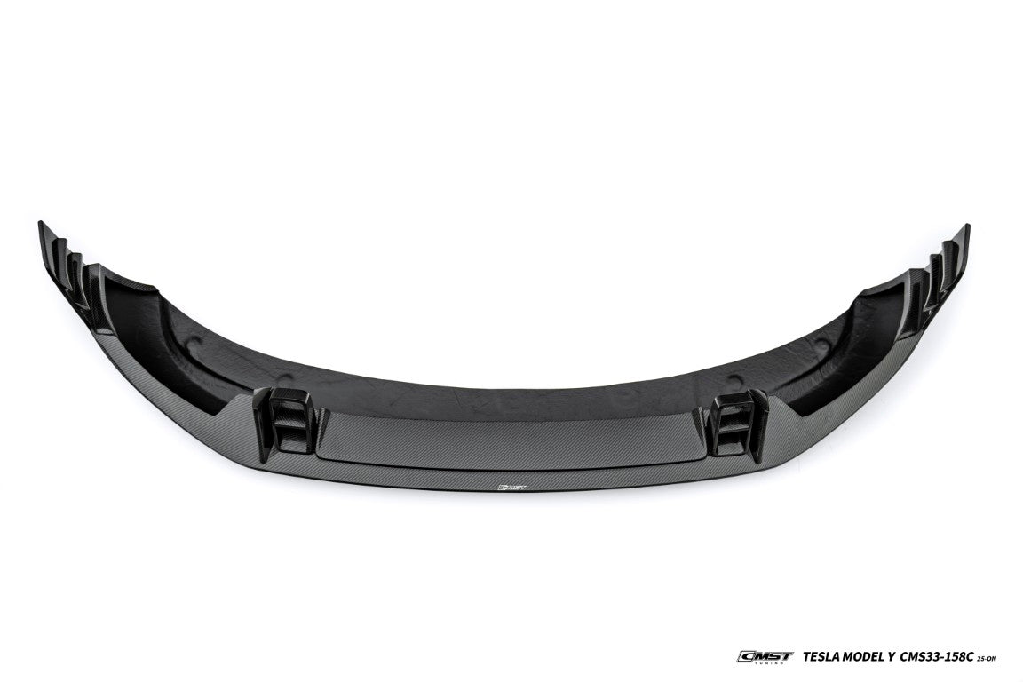 CMST Tuning V2 Front Lip for Tesla Model Y Juniper 2026-ON Carbon Fiber / FRP
