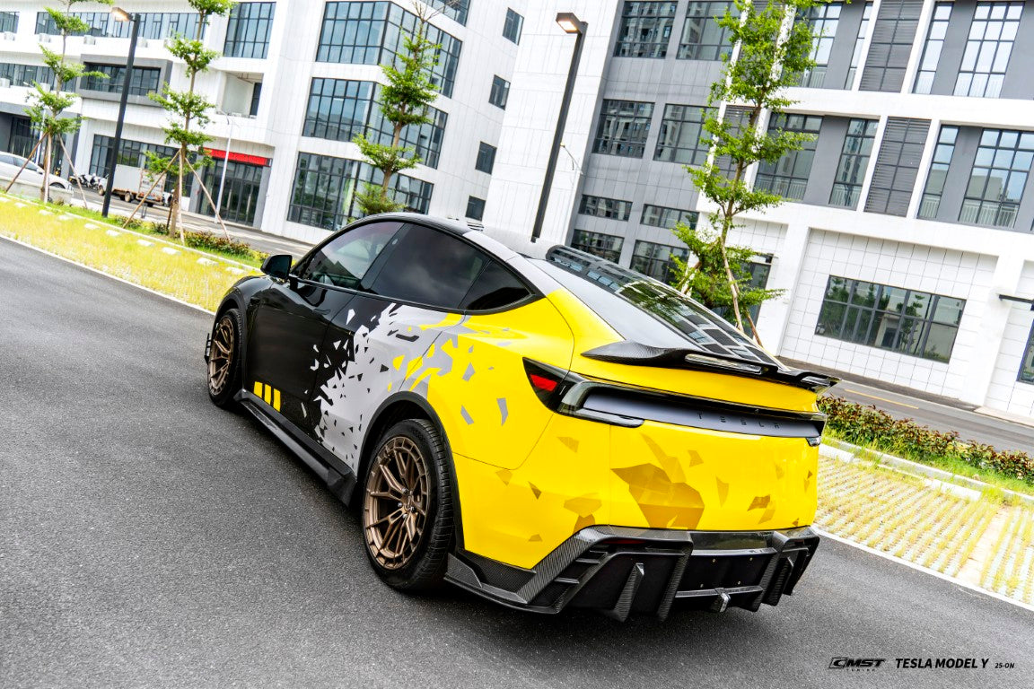 CMST Tuning V2 Rear Diffuser for Tesla Model Y Juniper 2026-ON Carbon Fiber / FRP