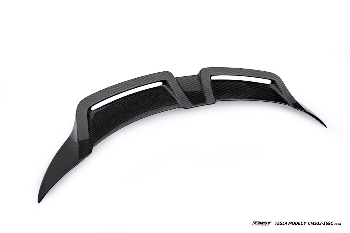 CMST Tuning V2 Rear Spoiler for Tesla Model Y Juniper 2026-ON Carbon Fiber / FRP
