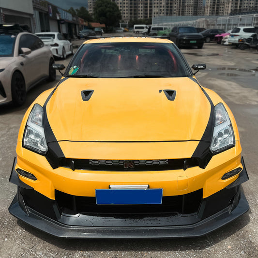 EPR USA TS Style Front Lip for Nissan GTR R35 EBA T Spect 2024 Carbon Fiber
