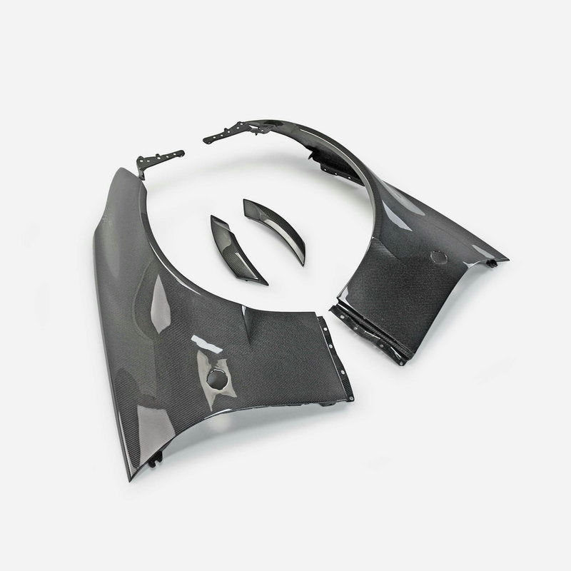 EPR USA WEBERSPORT Style Front Fender for Nissan 370Z Sport Touring Base Fairlady Z Z34 Pre-LCI & LCI & Nismo V1 & V2 Carbon Fiber / FRP