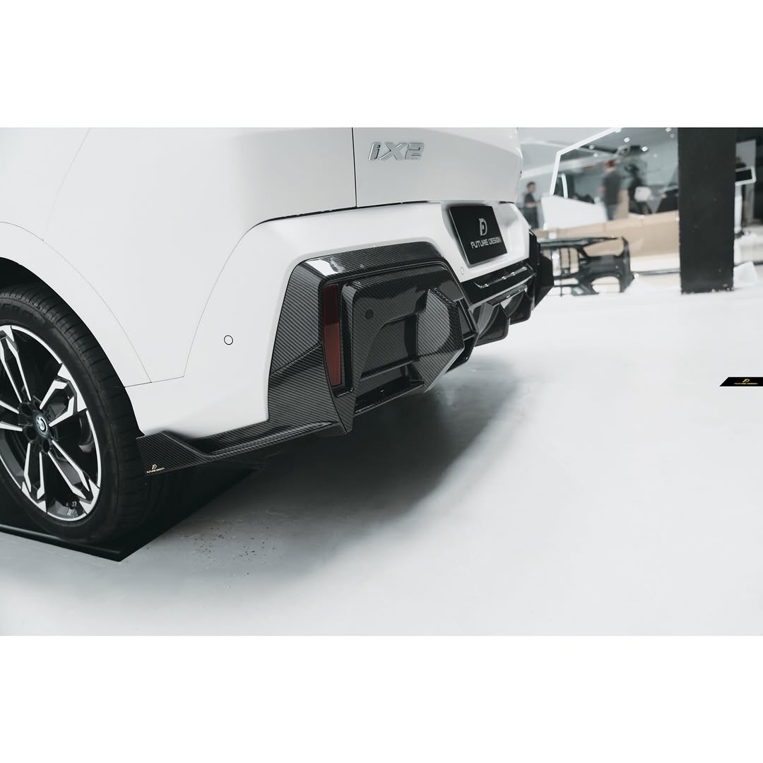 Future Design Rear Diffuser for BMW X2 IX2 sDrive28i xDrive28i U10 2024-ON Dry Pre-preg Carbon Fiber/FRP