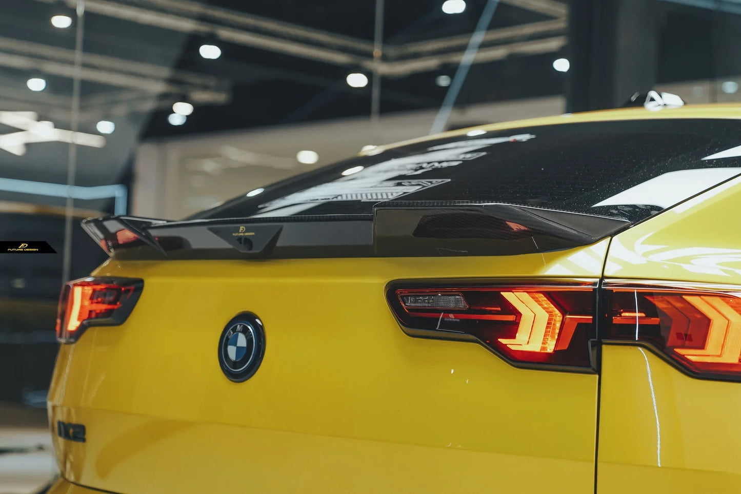 Future Design Rear Spoiler for BMW X2 IX2 M35i sDrive28i xDrive28i U10 2024-ON Dry Pre-preg Carbon Fiber/FRP