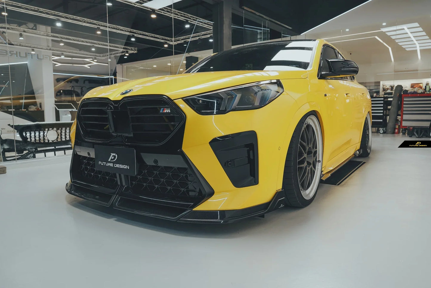 Future Design Side Skirts for BMW X2 IX2 M35i sDrive28i xDrive28i U10 2024-ON Dry Pre-preg Carbon Fiber/FRP