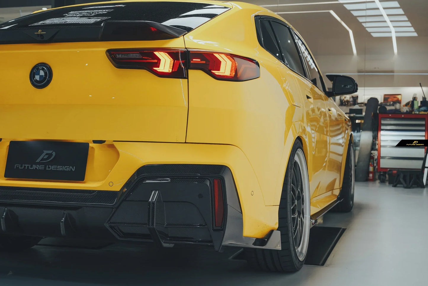 Future Design Rear Diffuser for BMW X2 IX2 sDrive28i xDrive28i U10 2024-ON Dry Pre-preg Carbon Fiber/FRP