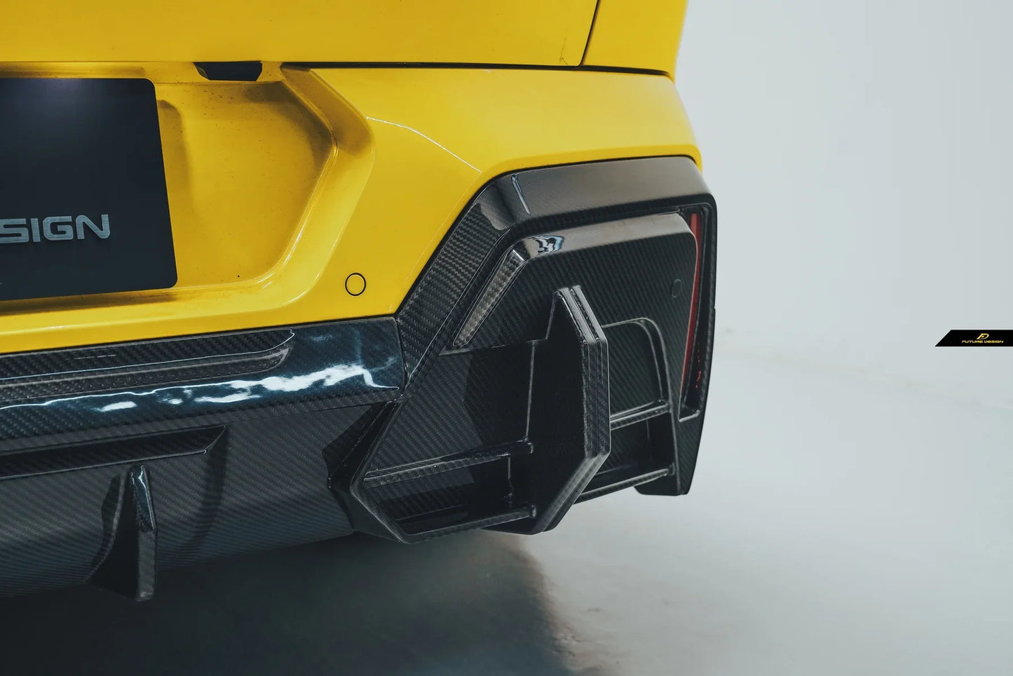 Future Design Rear Diffuser for BMW X2 IX2 sDrive28i xDrive28i U10 2024-ON Dry Pre-preg Carbon Fiber/FRP