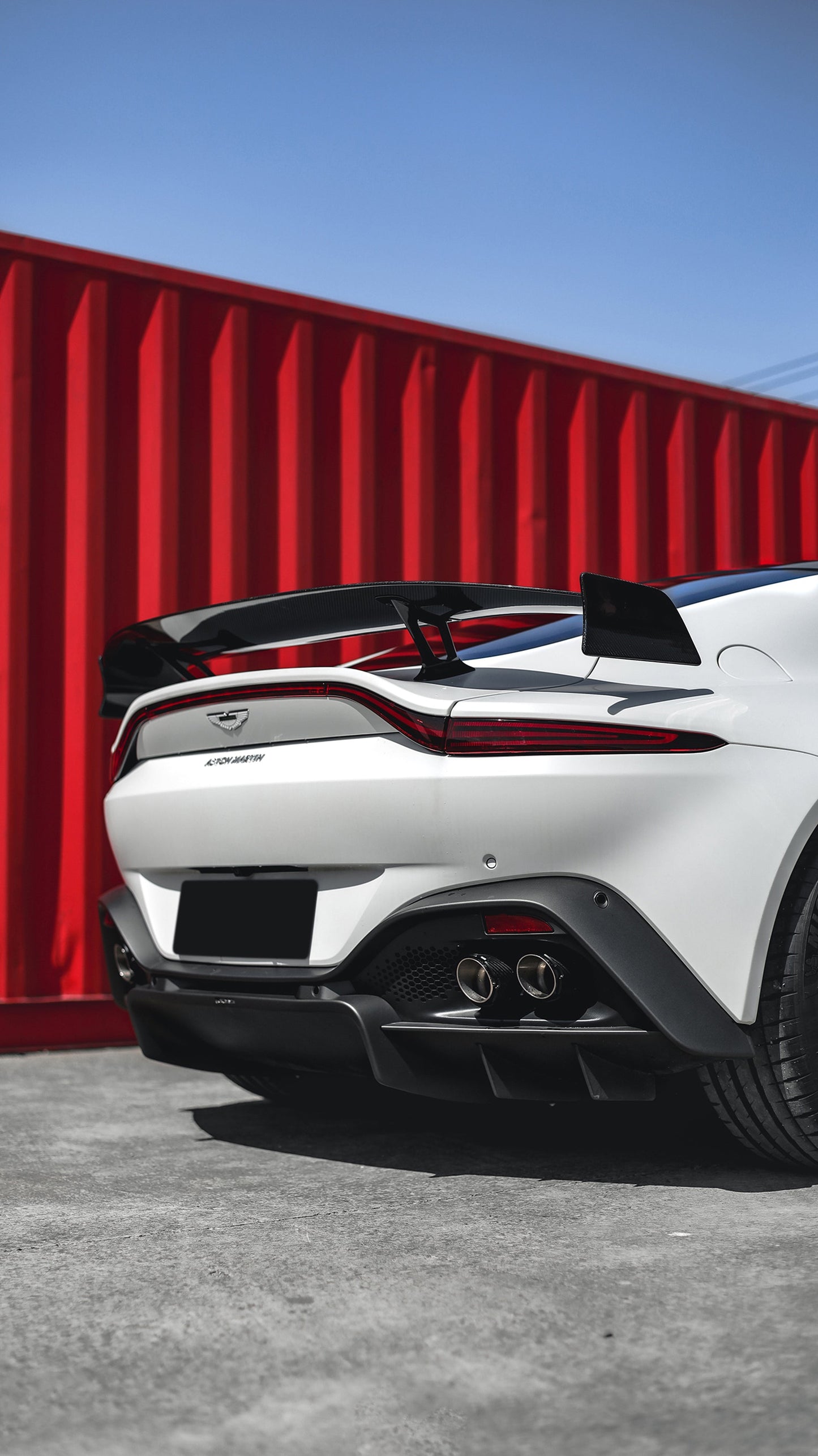 G Performance F1 Style Rear Wing for Aston Martin Vantage V8 V12 2019-2023 Carbon Fiber
