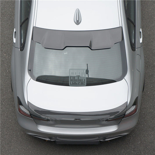 Geex Village Rear Roof Spoiler for BMW 3 Series 340i 335i 330i 335d 330d 325d F30 Sedan 2012-2019 Carbon Fiber