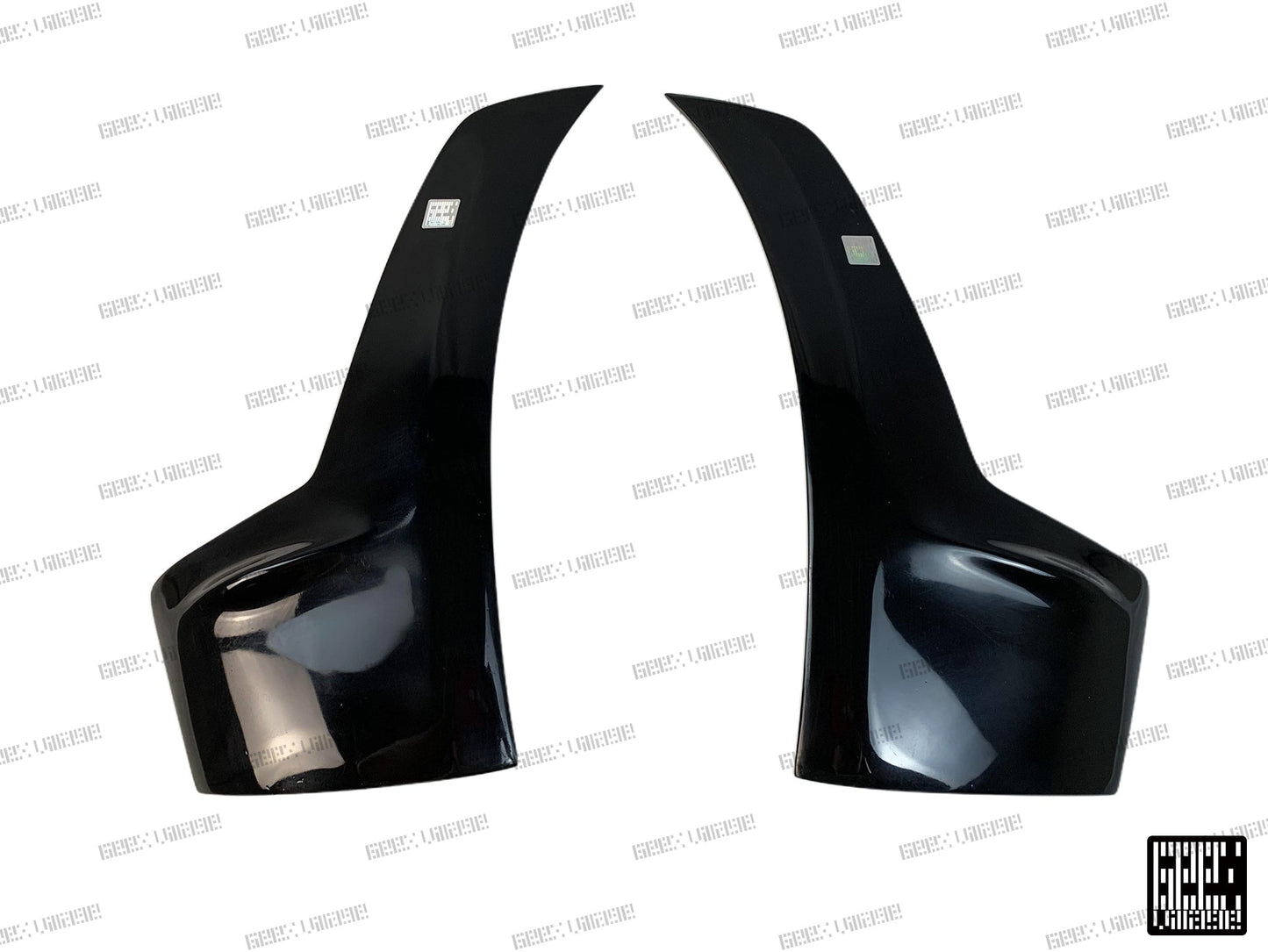 Geex Village V2 Front Bumper Air Diverter Canards & Lip for BMW M Sport 340i 335i F30 2012-2019 Carbon Fiber/FRP