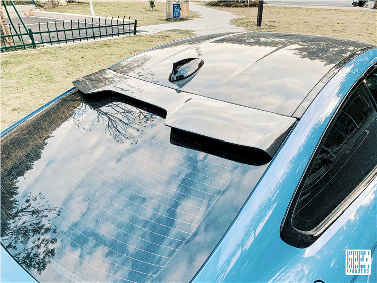 Geex Village Rear Roof Spoiler for BMW 4 Series 440i 435i F32 & M4 F82 Coupe 2014-2020 Carbon Fiber