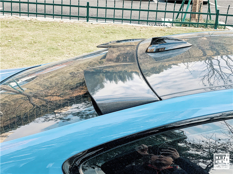 Geex Village Rear Roof Spoiler for BMW 4 Series 440i 435i F32 & M4 F82 Coupe 2014-2020 Carbon Fiber