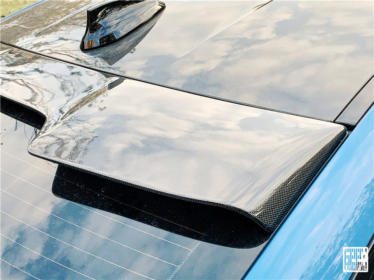 Geex Village Rear Roof Spoiler for BMW 4 Series 440i 435i F32 & M4 F82 Coupe 2014-2020 Carbon Fiber