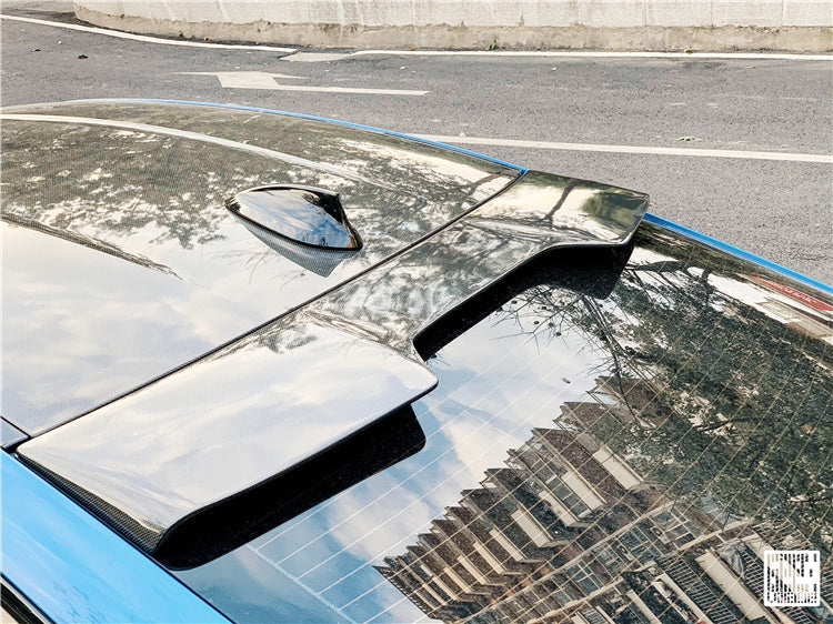 Geex Village Rear Roof Spoiler for BMW 4 Series 440i 435i F32 & M4 F82 Coupe 2014-2020 Carbon Fiber