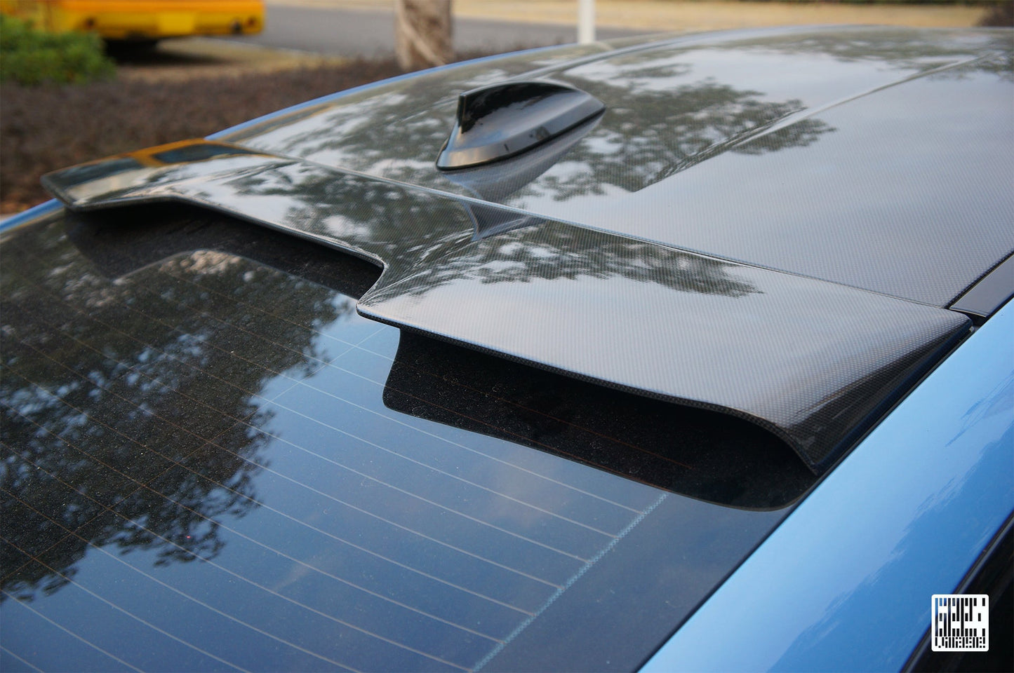 Geex Village Rear Roof Spoiler for BMW 4 Series 440i 435i F32 & M4 F82 Coupe 2014-2020 Carbon Fiber