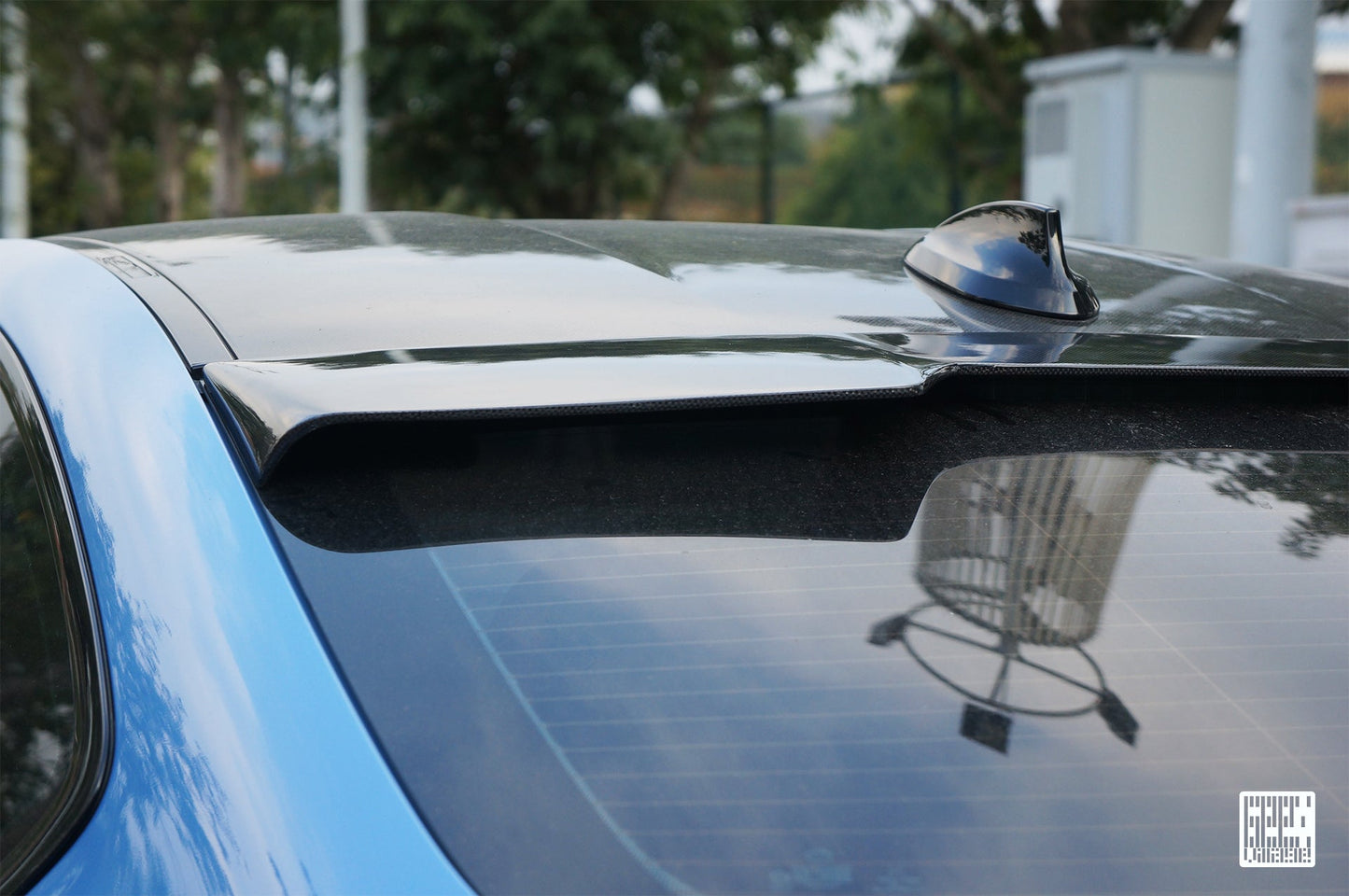 Geex Village Rear Roof Spoiler for BMW 4 Series 440i 435i F32 & M4 F82 Coupe 2014-2020 Carbon Fiber