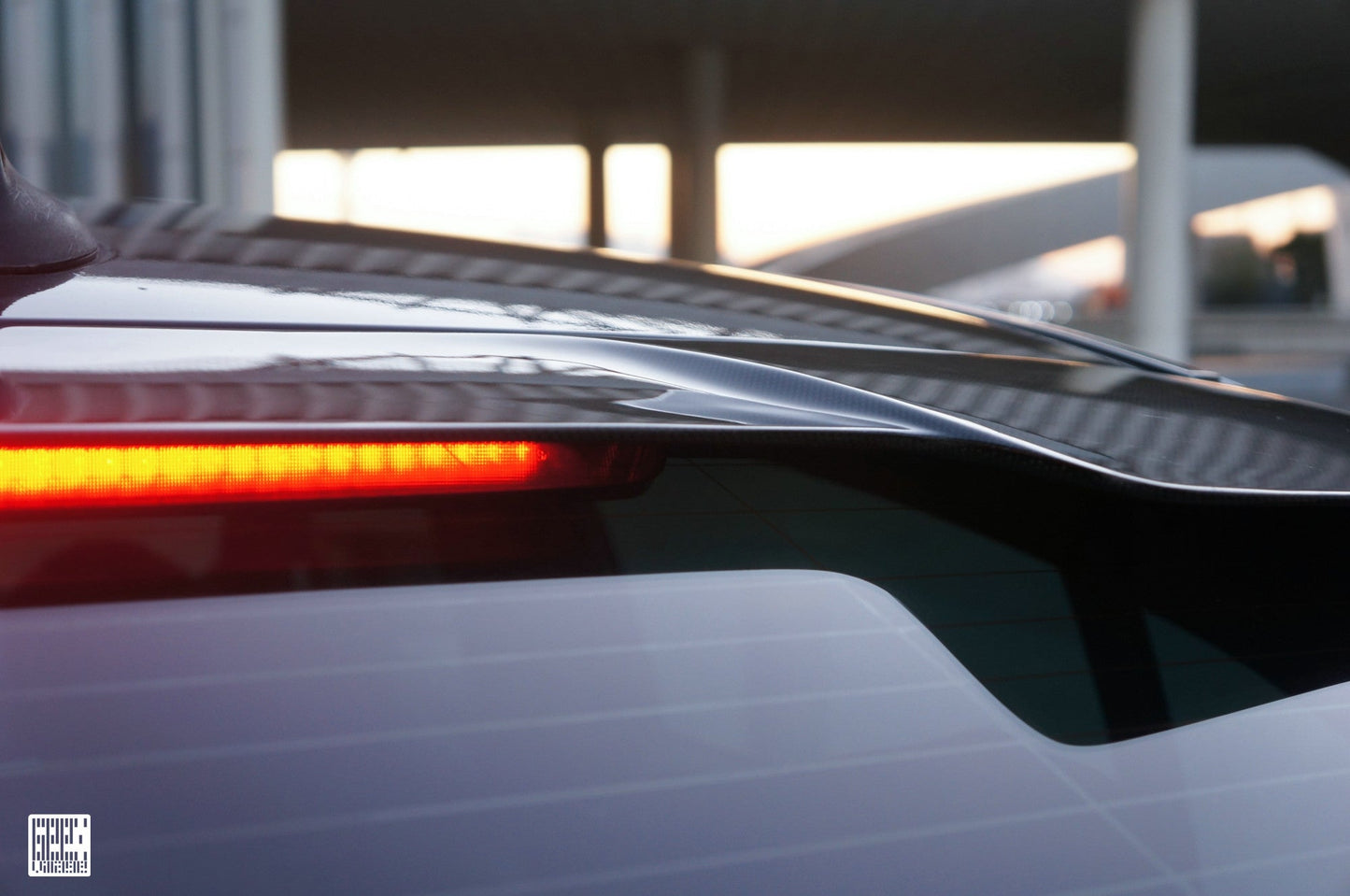 Geex Village Rear Roof Spoiler for BMW M5C M5 F90 2018-2024 & 5 Series M550 540 G30 2017-2023 Carbon Fiber