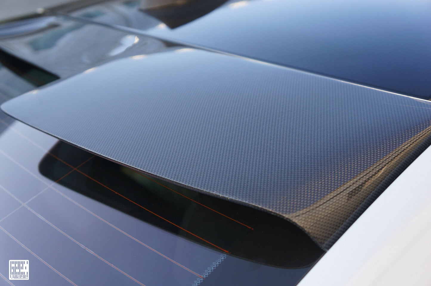 Geex Village Rear Roof Spoiler for BMW M5C M5 F90 2018-2024 & 5 Series M550 540 G30 2017-2023 Carbon Fiber