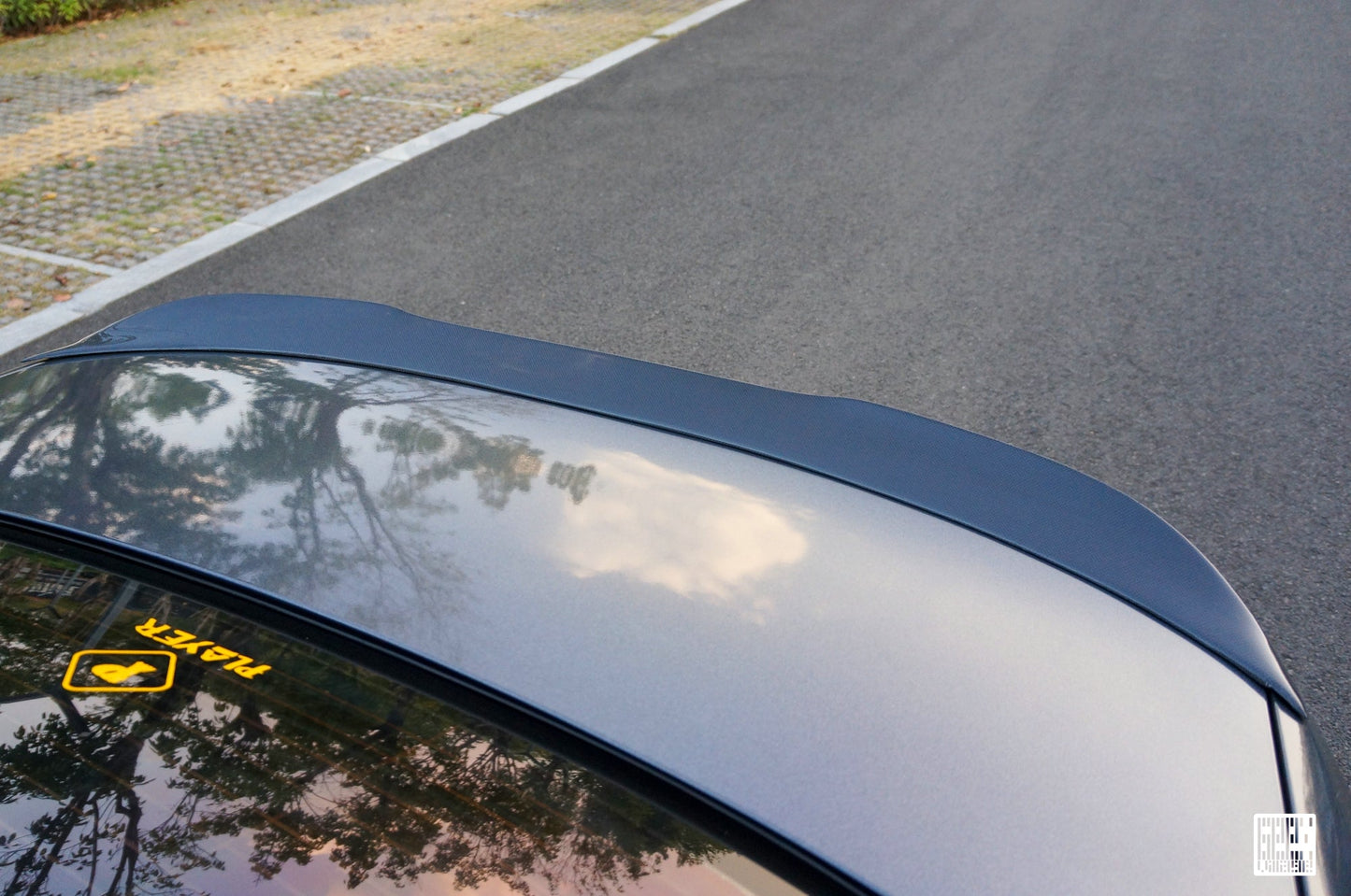 Geex Village Rear Lip Spoiler for BMW M5C M5 F90 2018-2024 & 5 Series M550 540 G30 2017-2023 Sedan Carbon Fiber