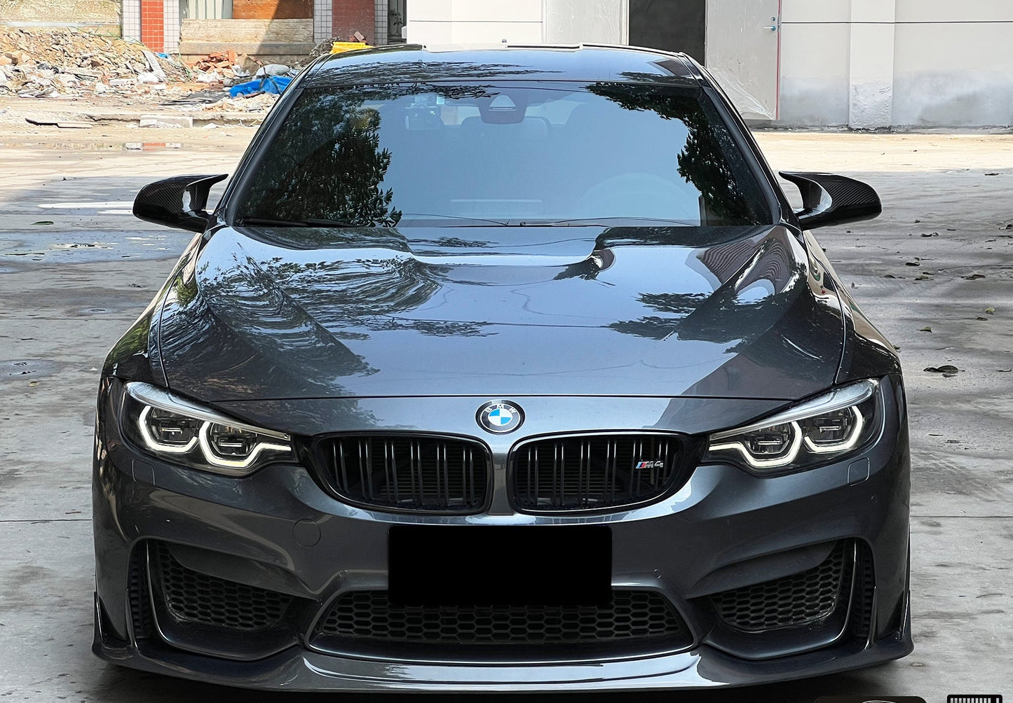 Geex Village Front Lip for BMW M3/C/CS F81 F80 2014-2018 & M4/C/CS F83 F82 2014-2020 Carbon Fiber