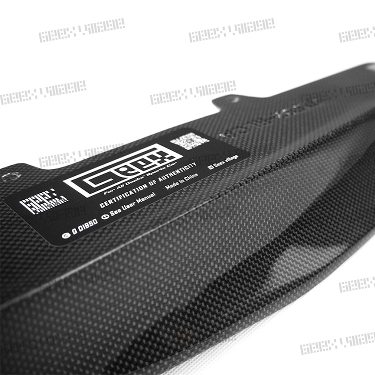 Geex Village Rear Canards for BMW M3/C/CS F81 F80 2014-2018 & M4/C/CS F83 F82 2014-2020 Carbon Fiber