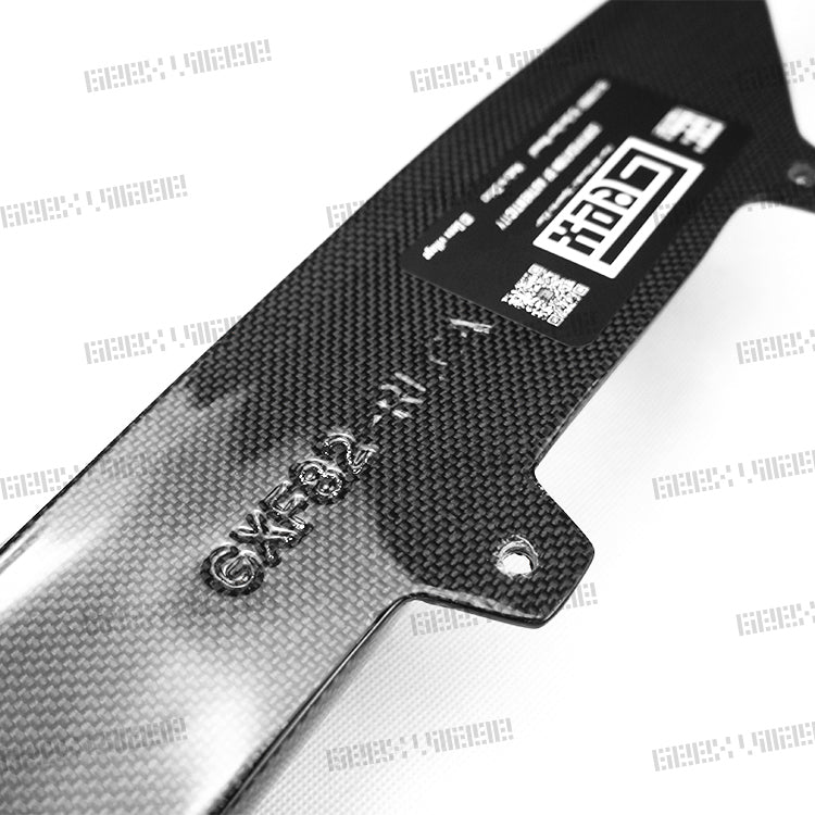 Geex Village Rear Canards for BMW M3/C/CS F81 F80 2014-2018 & M4/C/CS F83 F82 2014-2020 Carbon Fiber