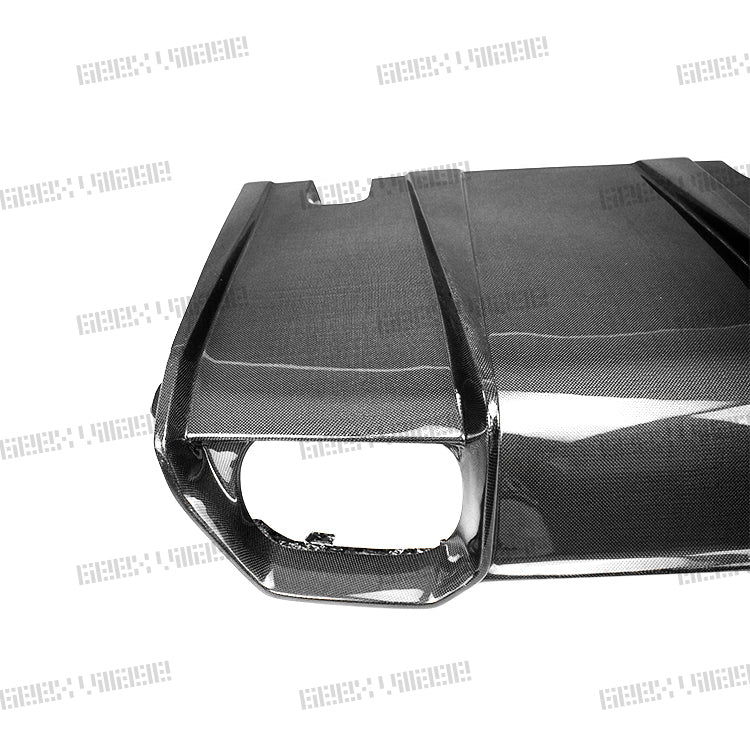 Geex Village Rear Diffuser & Undertray for BMW M3/C/CS F81 F80 2014-2018 & M4/C/CS F83 F82 2014-2020 Carbon Fiber
