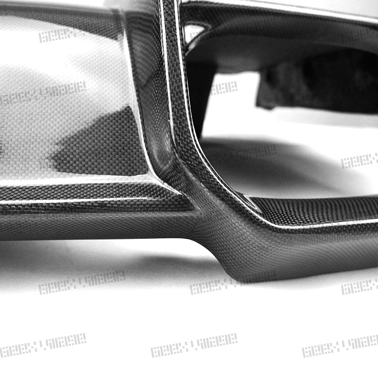 Geex Village Rear Diffuser & Undertray for BMW M3/C/CS F81 F80 2014-2018 & M4/C/CS F83 F82 2014-2020 Carbon Fiber