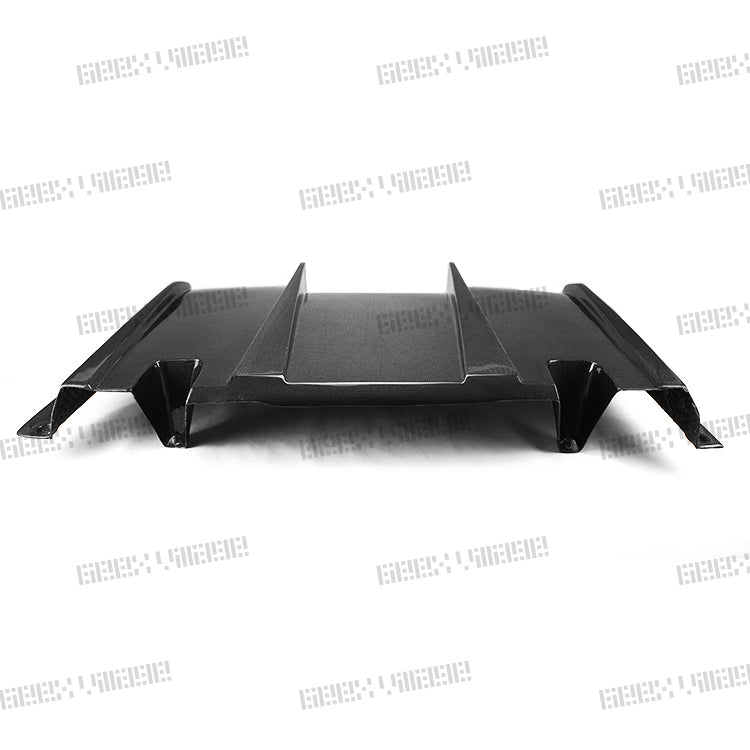 Geex Village Rear Diffuser & Undertray for BMW M3/C/CS F81 F80 2014-2018 & M4/C/CS F83 F82 2014-2020 Carbon Fiber