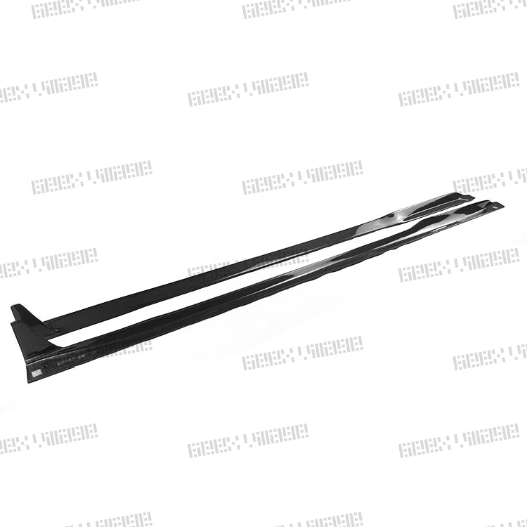 Geex Village Side Skirts for BMW M3/C/CS F81 F80 2014-2018 & M4/C/CS F83 F82 2014-2020 Carbon Fiber