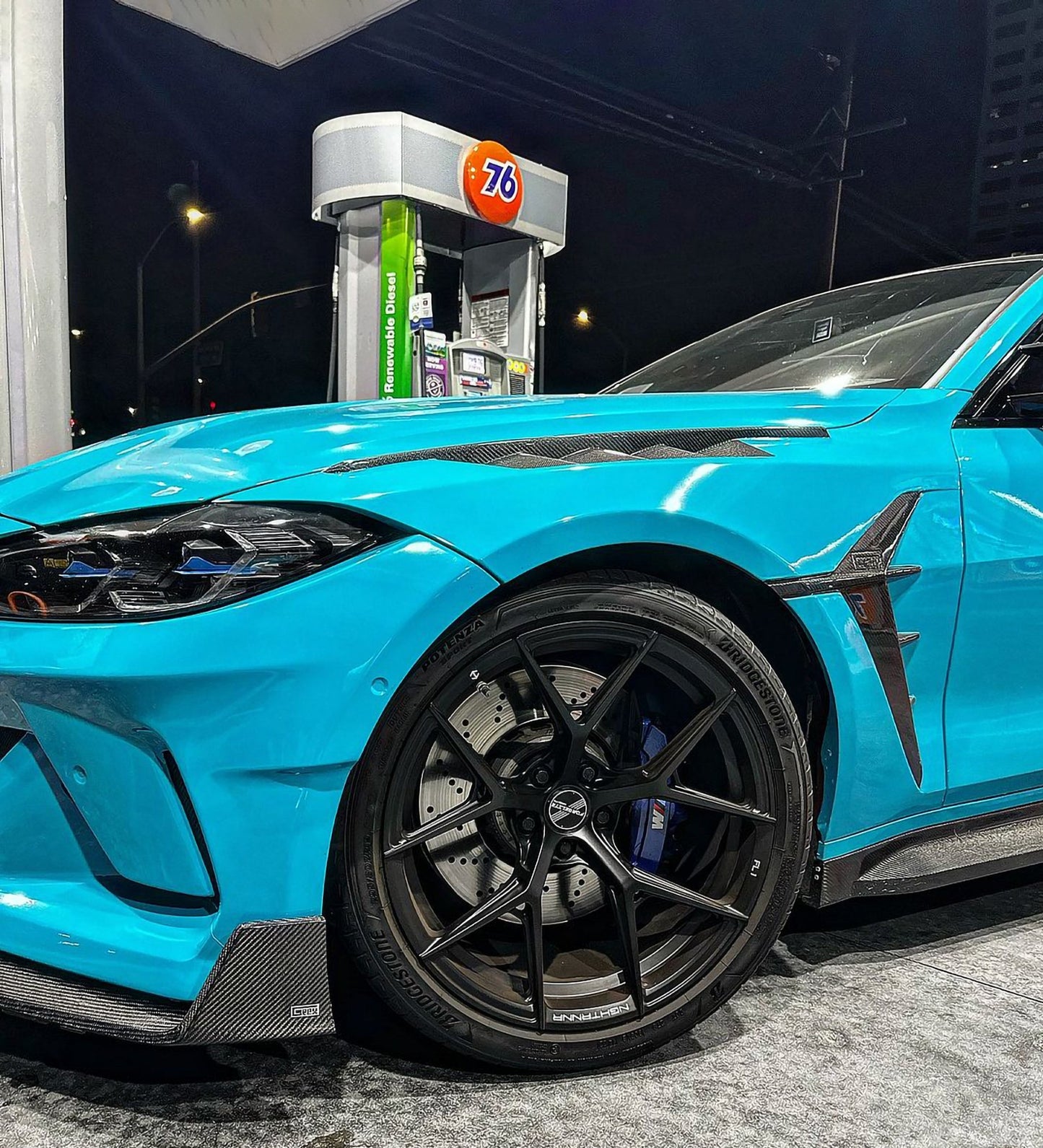 Geex Village Hommage+ Front Fenders for BMW M4CSL M4CS M4C M4 G82 G83 2021-ON Carbon Fiber