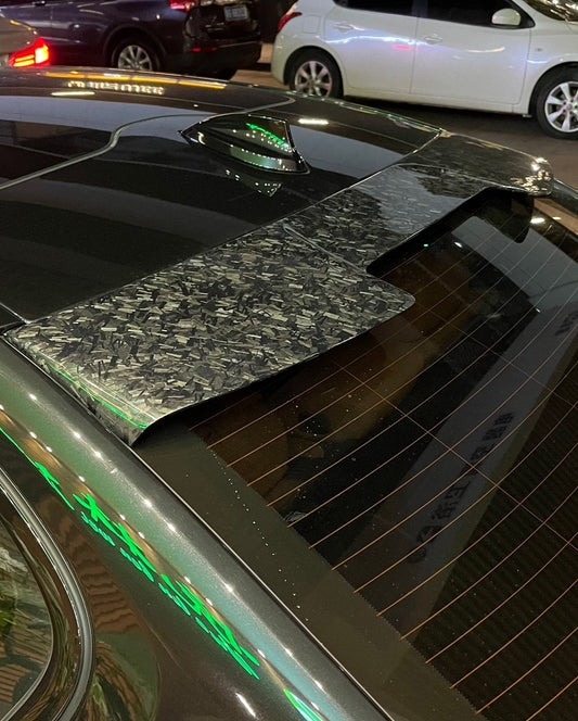 Geex Village Rear Roof Spoiler for BMW M5C M5 F90 2018-2024 & 5 Series M550 540 G30 2017-2023 Carbon Fiber