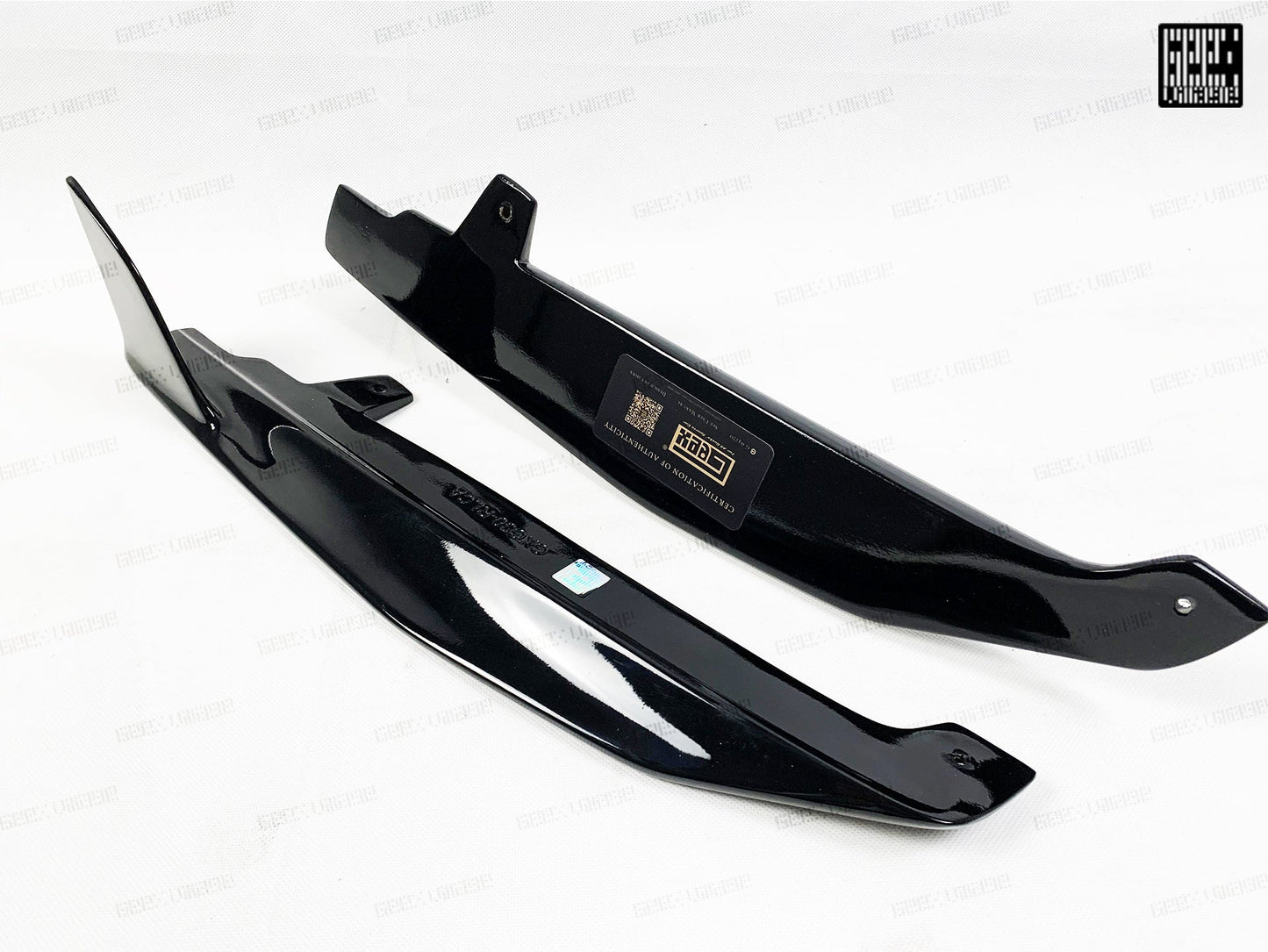 Geex Village Rear Canards for BMW M5C M5 F90 2018-2024 & 5 Series M550 540 G30 2017-2023 Carbon Fiber