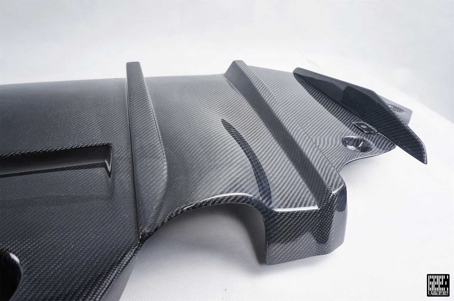 Geex Village Rear Diffuser & Undertray for BMW M5C M5 F90 2018-2024 & 5 Series M550 540 G30 2017-2023 Carbon Fiber