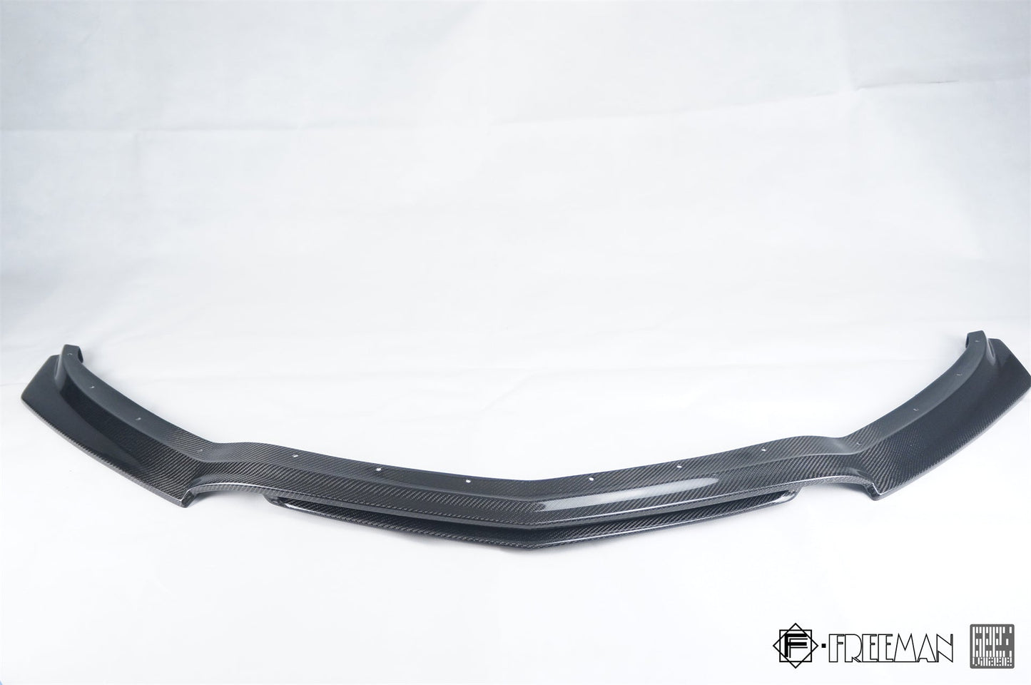 Geex Village Front Lip & Air Diverter Canards for Cadillac ATS Turbo Luxury Performance 2015-2019 Carbon Fiber