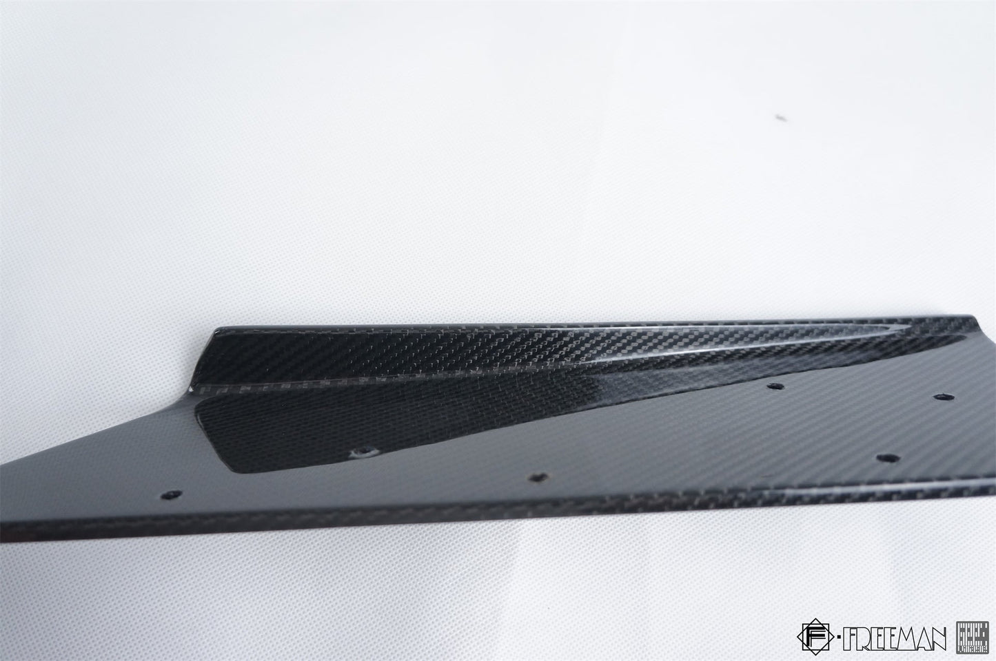 Geex Village Rear Canards for Cadillac ATS Turbo Luxury Performance Premium 2013-2019 Carbon Fiber