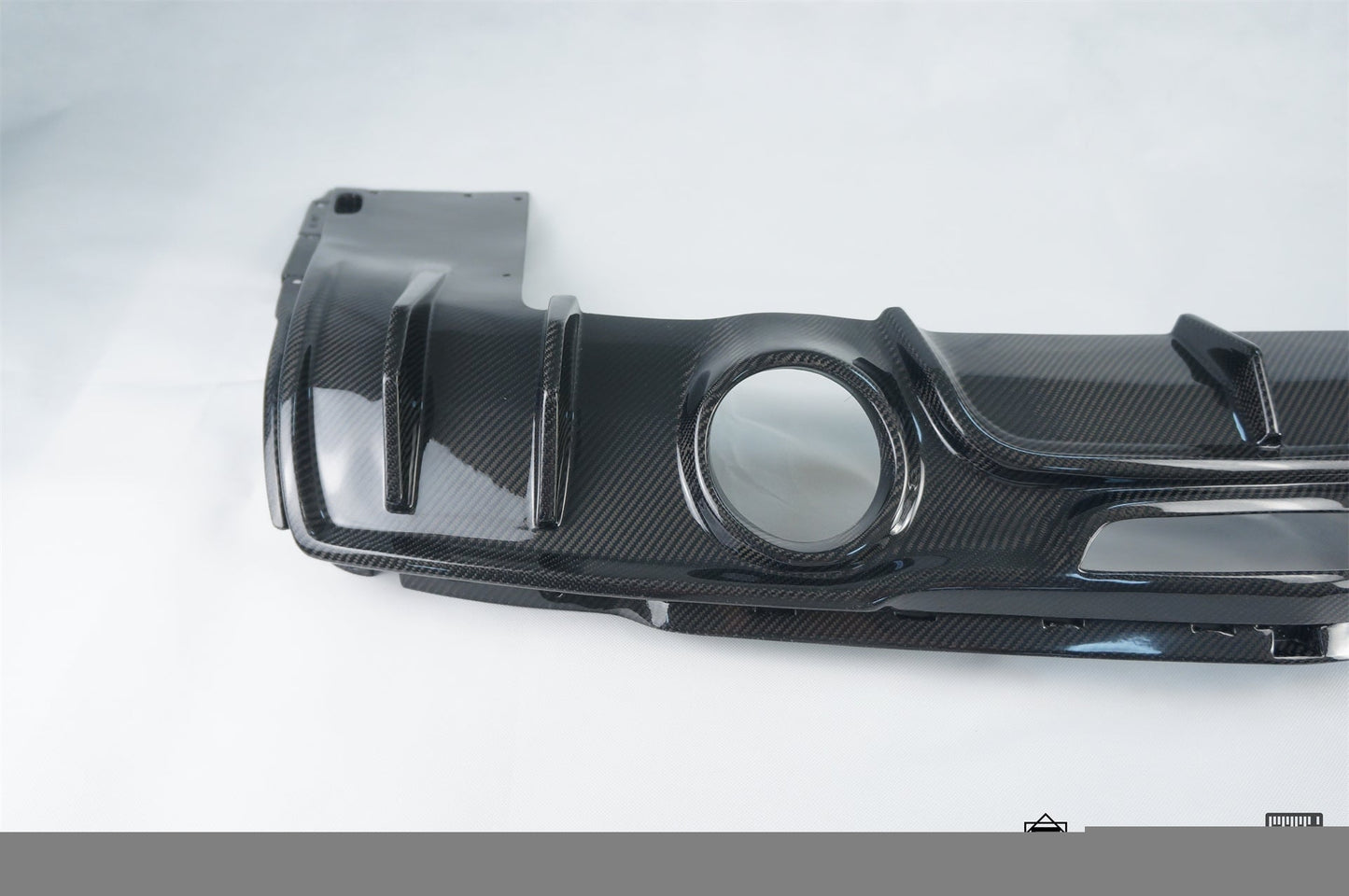 Geex Village Rear Diffuser for Cadillac ATS Turbo Luxury Performance Premium 2013-2019 Carbon Fiber