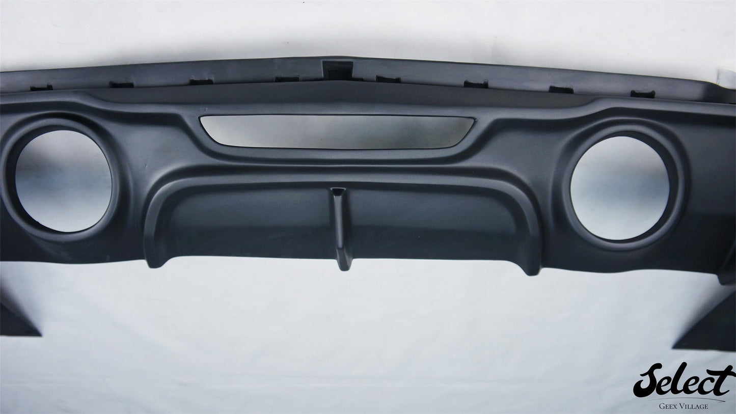 Geex Village Rear Diffuser for Cadillac ATS Turbo Luxury Performance Premium 2013-2019 Carbon Fiber