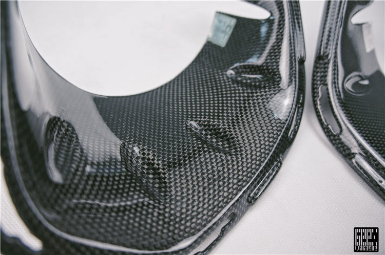 Geex Village Fog Light Bezel for MINI Cooper JCW S Base F56 2014-2018 Pre-LCI Carbon Fiber/FRP