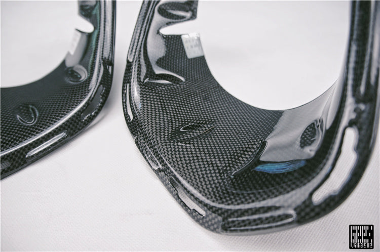 Geex Village Fog Light Bezel for MINI Cooper JCW S Base F56 2014-2018 Pre-LCI Carbon Fiber/FRP