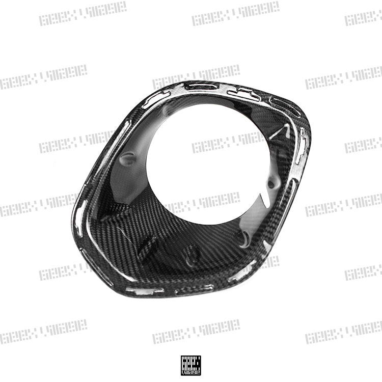Geex Village Fog Light Bezel for MINI Cooper JCW S Base F56 2014-2018 Pre-LCI Carbon Fiber/FRP