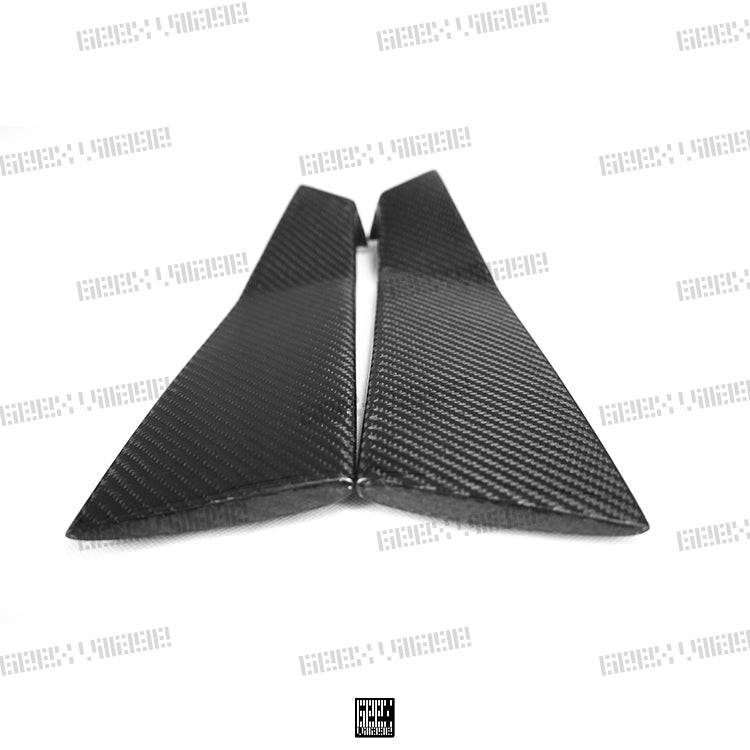 Geex Village Rear Diffuser Side Extension for MINI Cooper JCW S Base F56 First LCI 2019-2021 Carbon Fiber/FRP