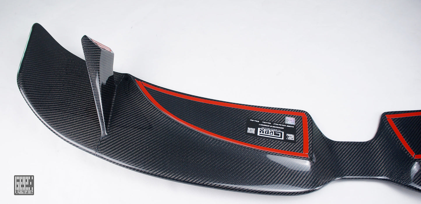 Geex Village Rear Roof Spoiler for MINI Cooper JCW S Base F56 2014-ON (Fits Both Pre-LCI & LCI) Carbon Fiber/FRP