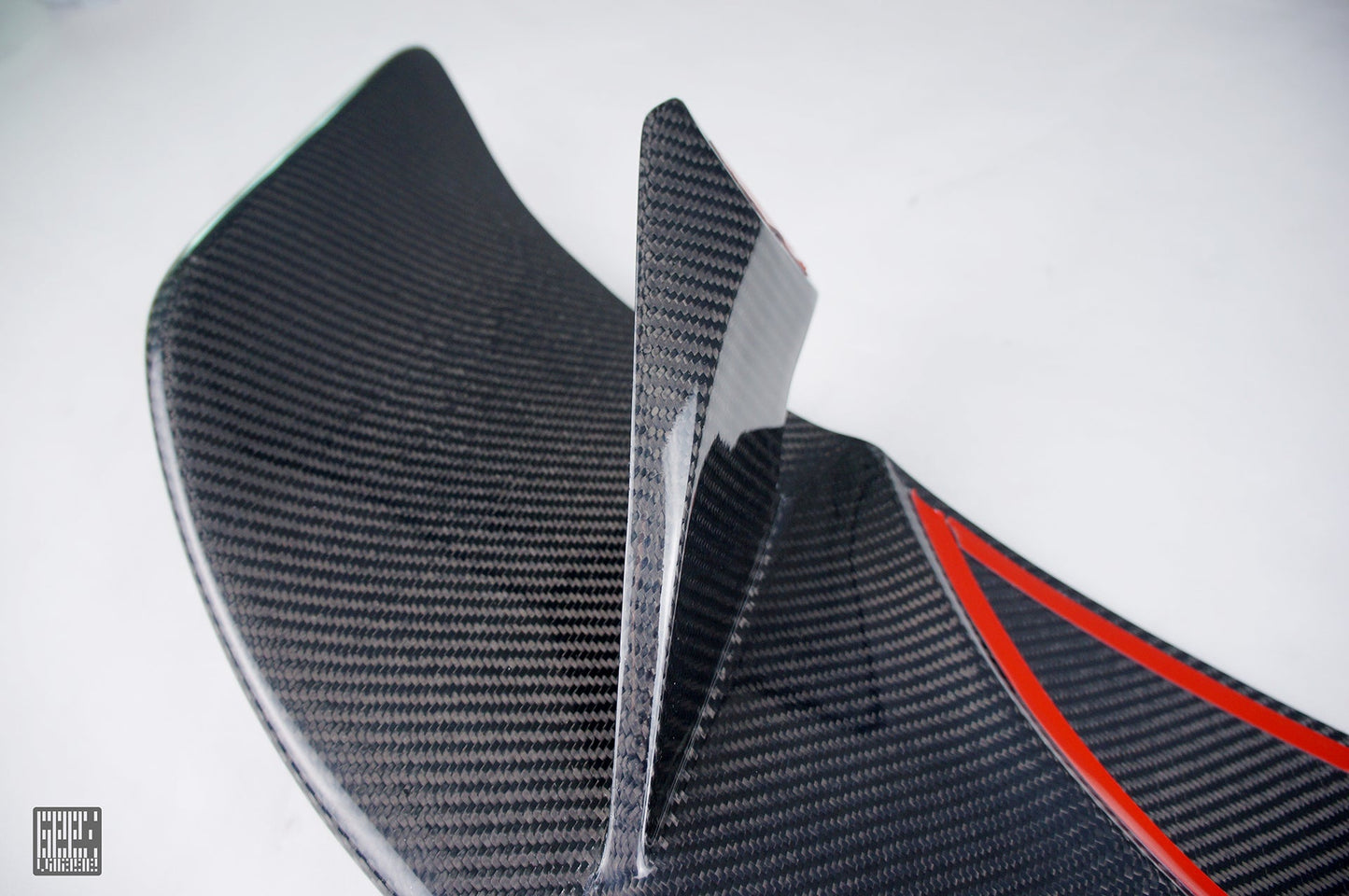 Geex Village Rear Roof Spoiler for MINI Cooper JCW S Base F56 2014-ON (Fits Both Pre-LCI & LCI) Carbon Fiber/FRP