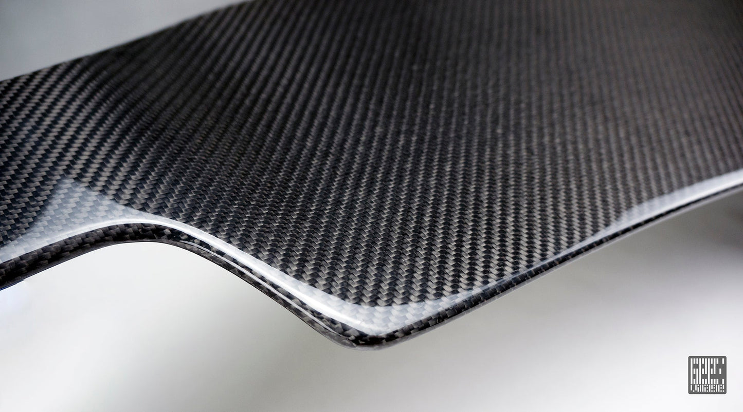 Geex Village Rear Roof Spoiler for MINI Cooper JCW S Base F56 2014-ON (Fits Both Pre-LCI & LCI) Carbon Fiber/FRP