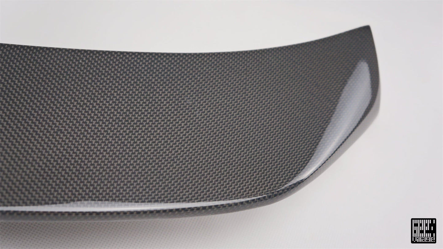 Geex Village Rear Lip Spoiler for MINI Cooper JCW S Base F56 2014-ON (Fits Both Pre-LCI & LCI) Carbon Fiber/FRP