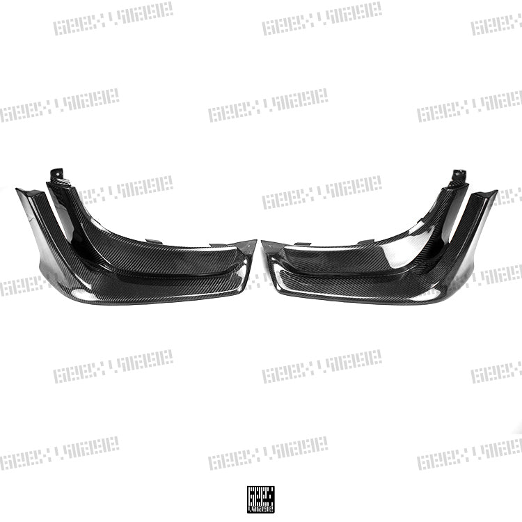 Geex Village Widebody Front Canards, Wheel Arches, and Rear Canards for MINI Cooper JCW S Base F56 2014-ON (Fits Both Pre-LCI & LCI) Carbon Fiber/FRP